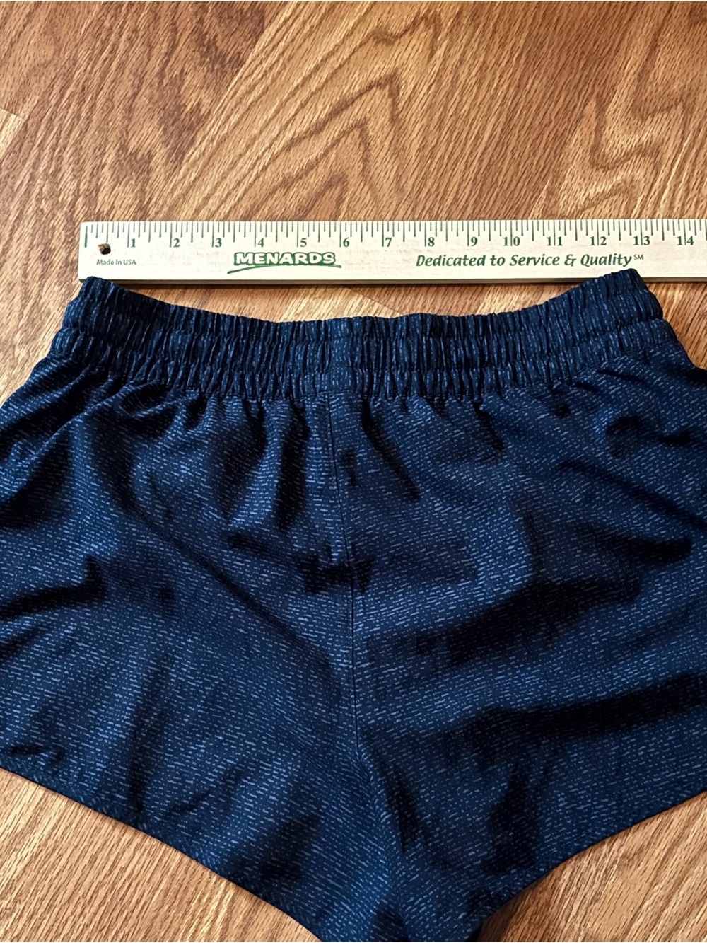 Vuori Black Athletic Running Shorts with Drawstring - Picture 2 of 7